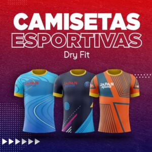 Camisetas Esportivas Japan Sports Dry Fit